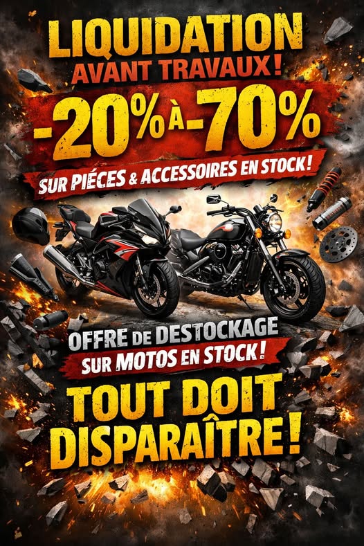 Liquidation avant déménagement chez Nord Performance